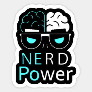 Nerd Power - Power to the Nerd Sticker